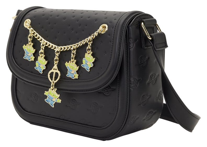 Borsa a tracolla con ciondolo con alieni di Toy Story 5