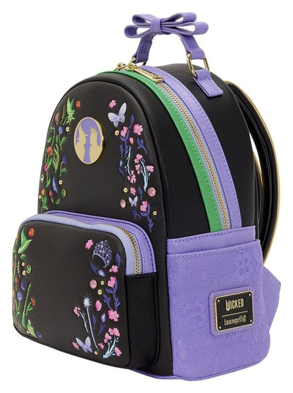 Mini zaino Wicked by Loungefly floreale e pizzo