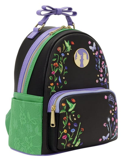 Mini zaino Wicked by Loungefly floreale e pizzo