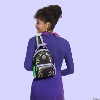 Mini zaino Wicked by Loungefly floreale e pizzo