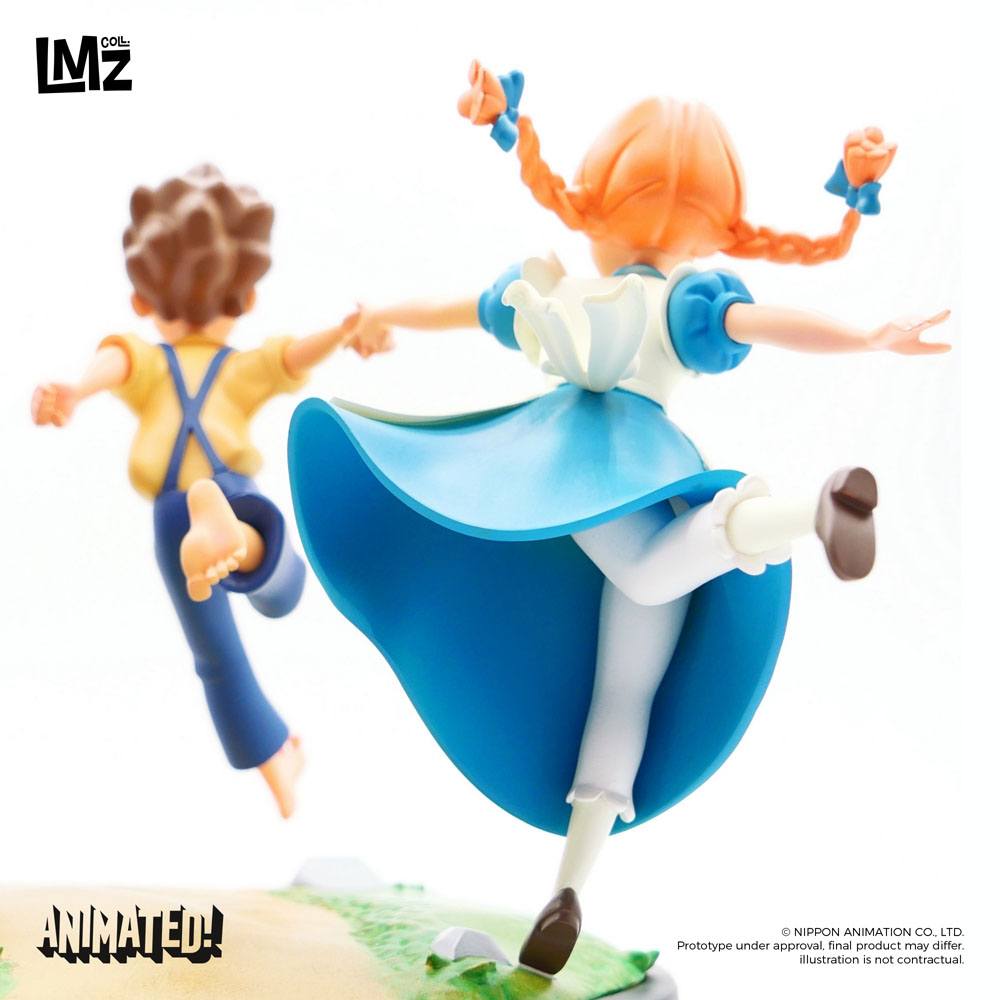 Tom Sawyers eventyr animeret! Statue Tom, Huck & Becky 23 cm