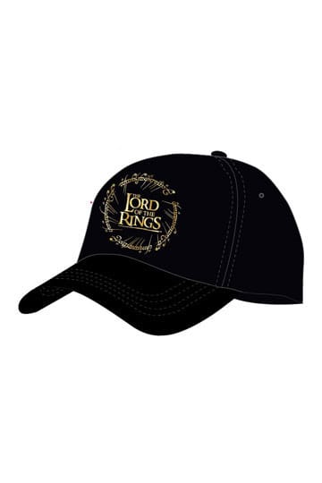 Lord of the Rings Curved Bill Cap Gold Logo