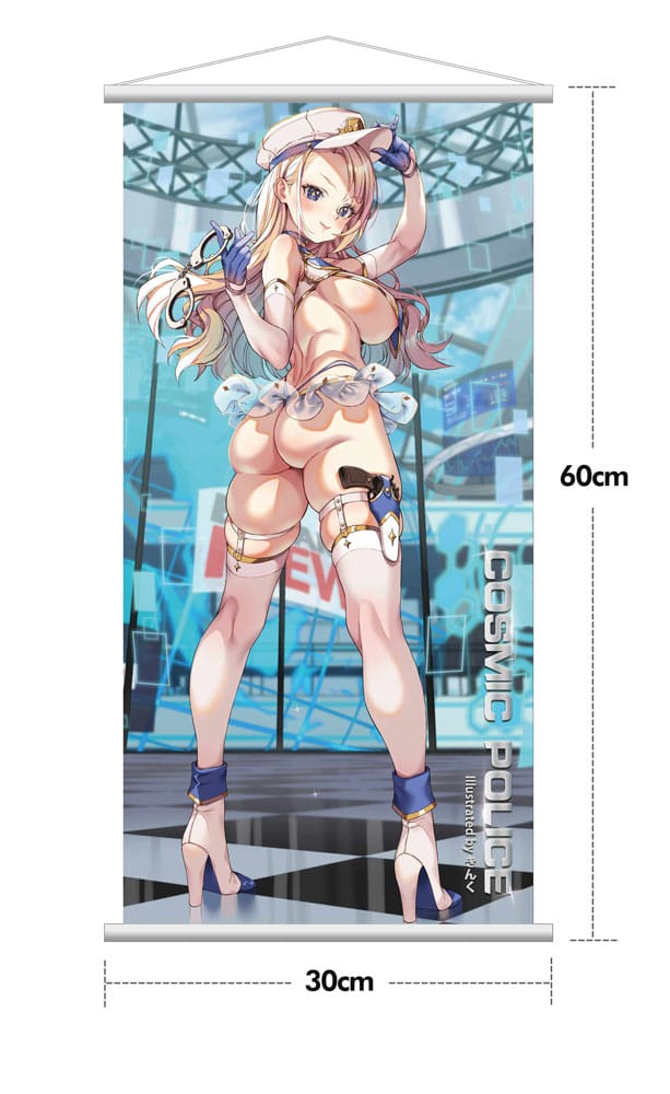 Personaje original PVC 1/6 Policía espacial Ilustrada por Kink Limited Edition 29 cm