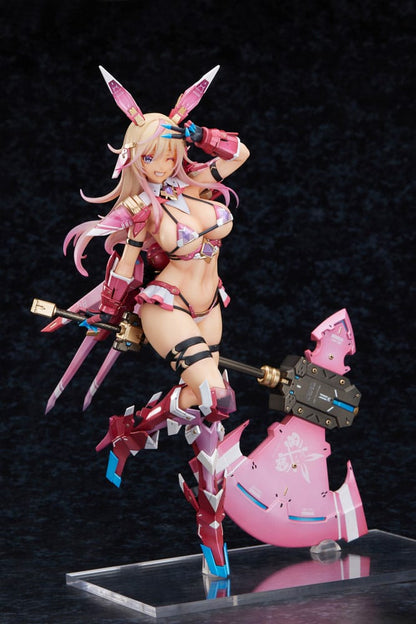 Estatua de PVC Personaje Original 1/6 Traje de Conejito Planificación Yamomo Mami 28 cm