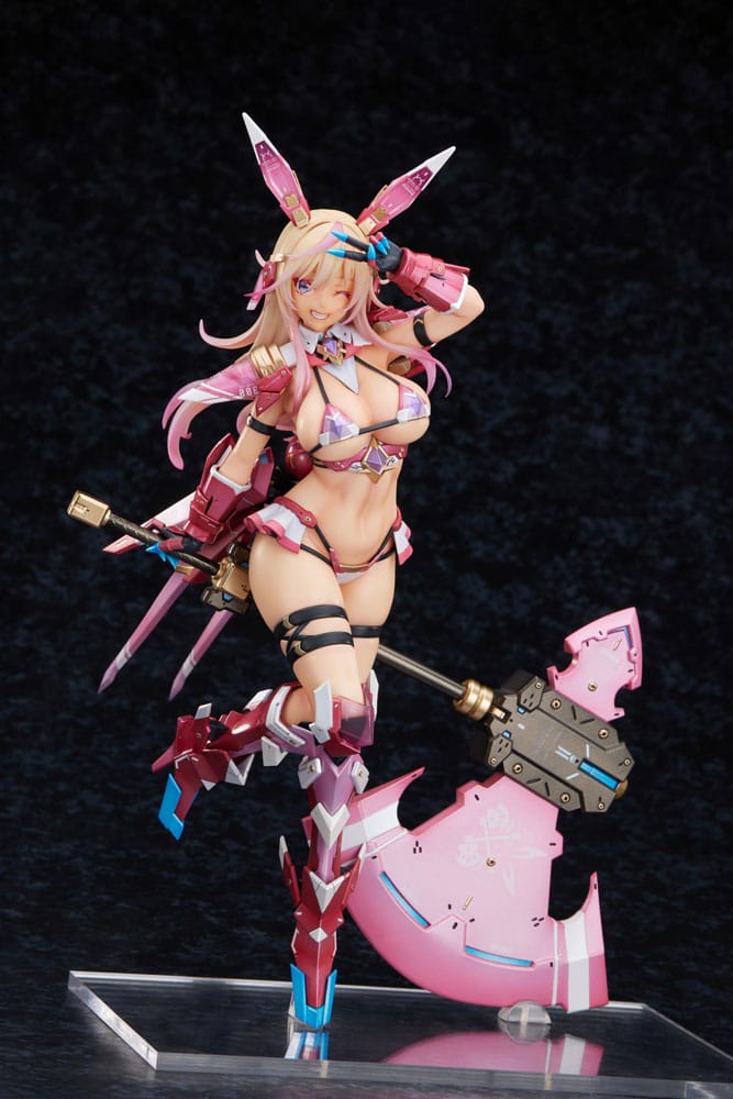 Estatua de PVC Personaje Original 1/6 Traje de Conejito Planificación Yamomo Mami 28 cm