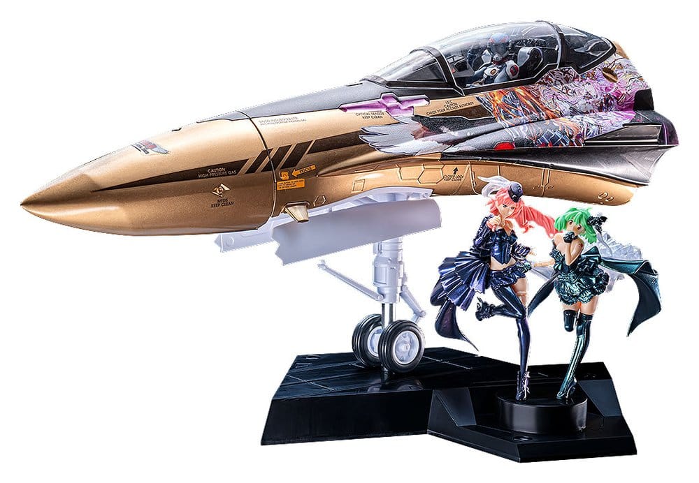 Macross Frontier plastic modelbouwpakket PLAMAX MF-98: minimale fabrieksvechterneuscollectie YF-29 GALAXY SET 34 cm