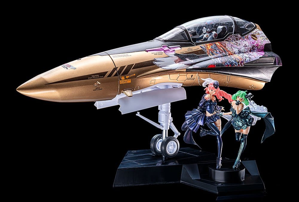 Macross Frontier plastic modelbouwpakket PLAMAX MF-98: minimale fabrieksvechterneuscollectie YF-29 GALAXY SET 34 cm
