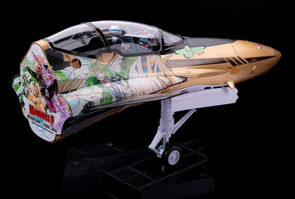 Macross Frontier plastic modelbouwpakket PLAMAX MF-98: minimale fabrieksvechterneuscollectie YF-29 GALAXY SET 34 cm