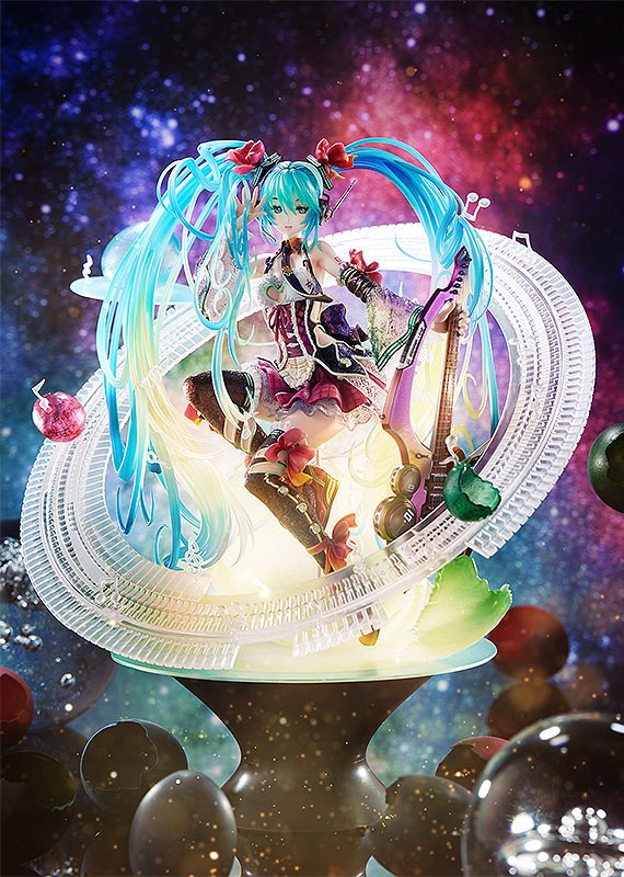 Serie vocal de personajes 01: Estatua de miku Hatsune PVC 1/7 Hatsune Miku Virtual Pop Star ver. 30 cm