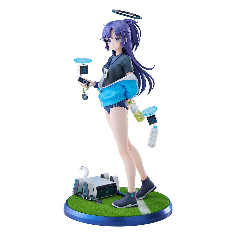 Blå arkiv PVC -staty 1/7 Yuuka (spår) 24 cm