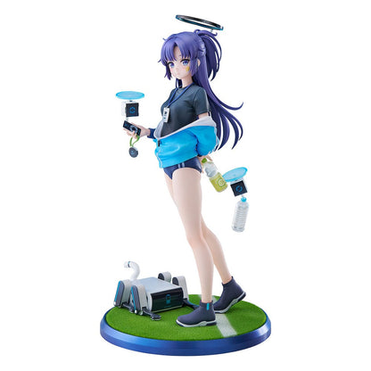 Blå arkiv PVC -staty 1/7 Yuuka (spår) 24 cm
