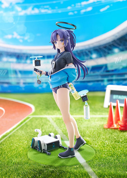 Blå arkiv PVC -staty 1/7 Yuuka (spår) 24 cm