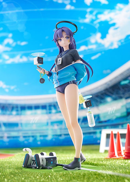 Blå arkiv PVC -staty 1/7 Yuuka (spår) 24 cm