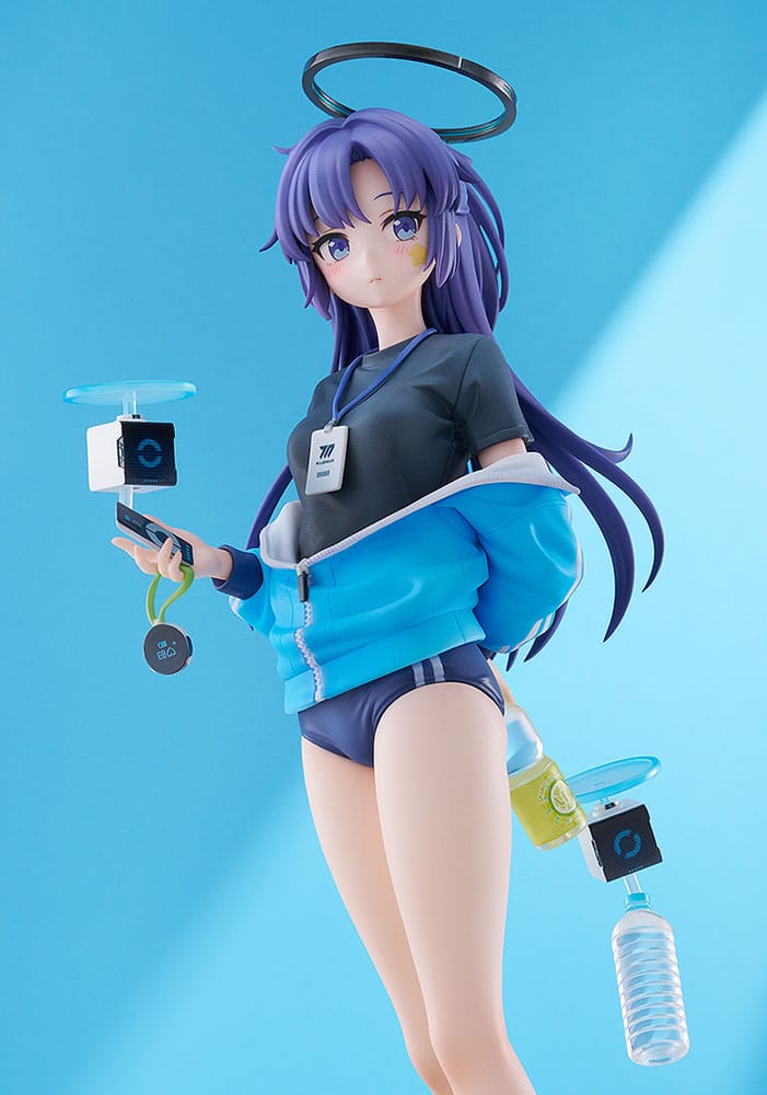 Blå arkiv PVC -staty 1/7 Yuuka (spår) 24 cm
