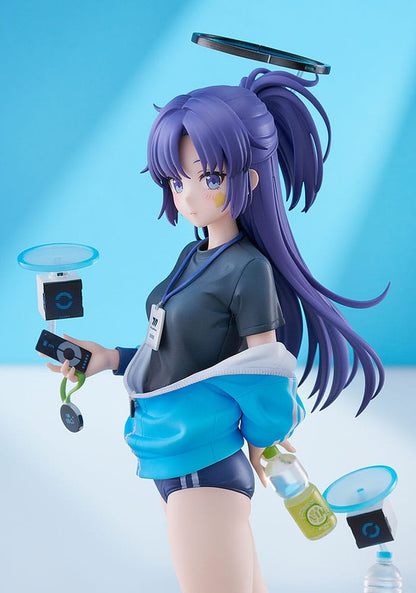 Blå arkiv PVC -staty 1/7 Yuuka (spår) 24 cm