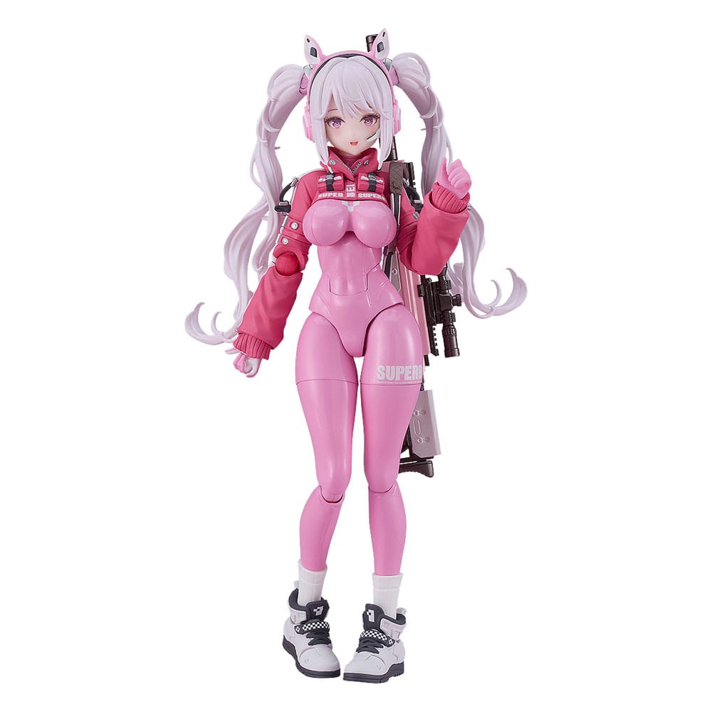 Sejrsgudinde: Nikke Figma Action Figur Alice 15 cm
