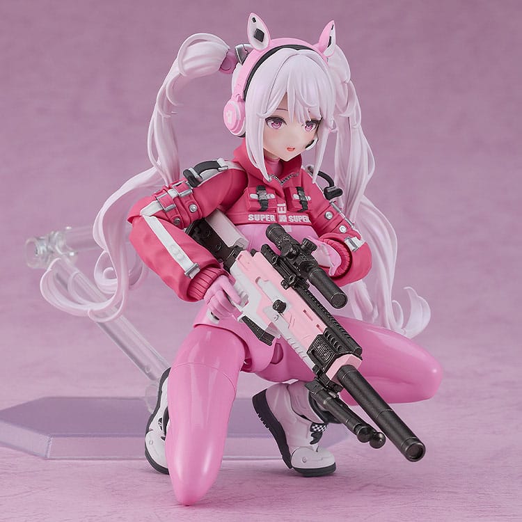 Sejrsgudinde: Nikke Figma Action Figur Alice 15 cm