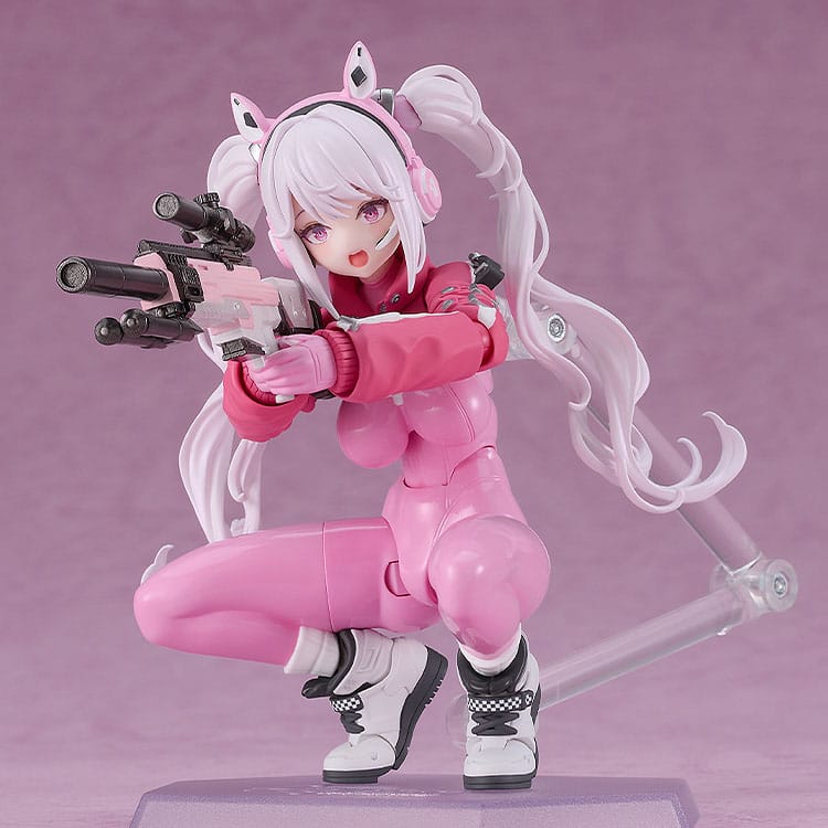 Sejrsgudinde: Nikke Figma Action Figur Alice 15 cm