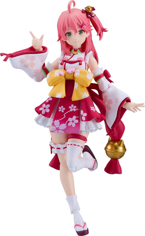Hololive Üretim Figma Aksiyon Figürü Sakura Miko 14 cm