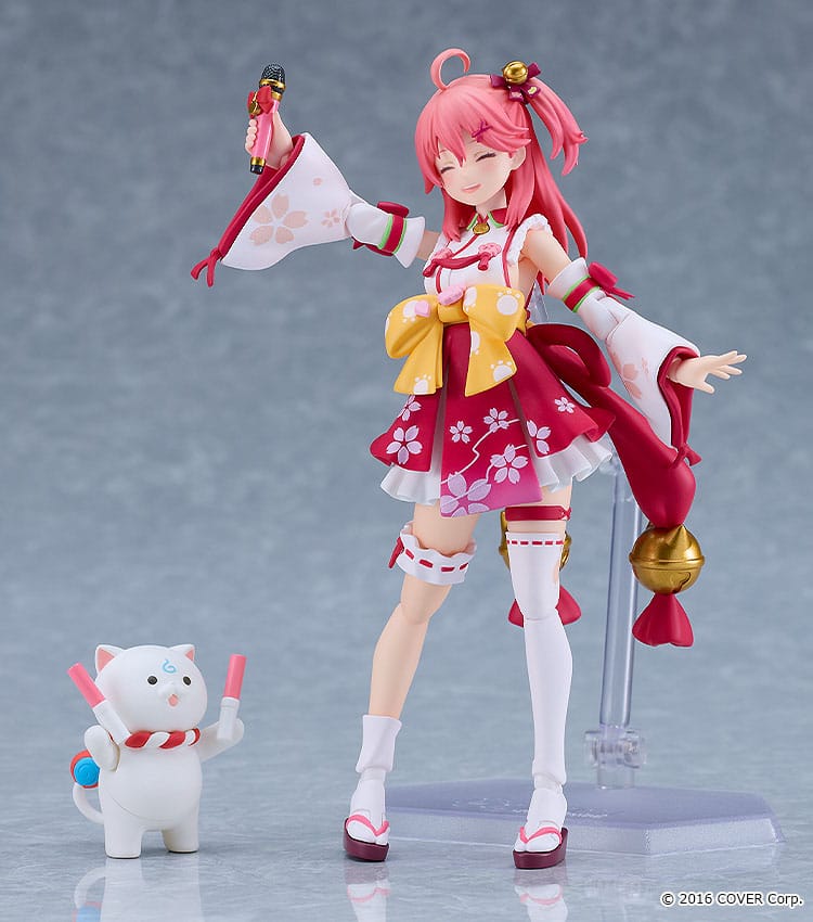 Hololive Üretim Figma Aksiyon Figürü Sakura Miko 14 cm