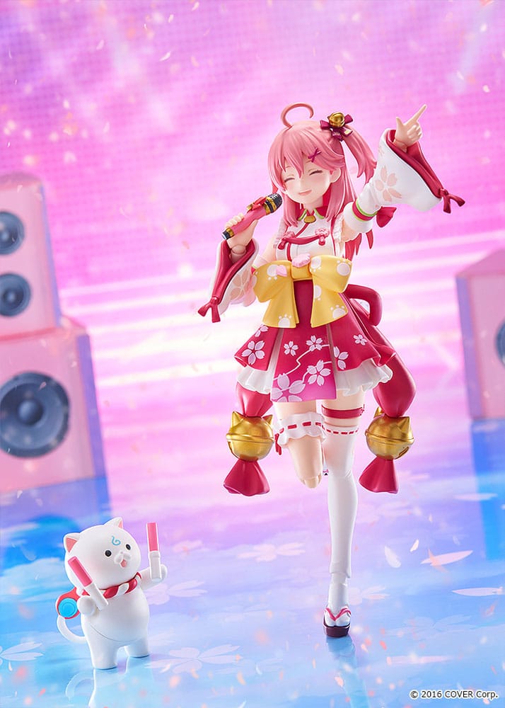 Hololive Üretim Figma Aksiyon Figürü Sakura Miko 14 cm