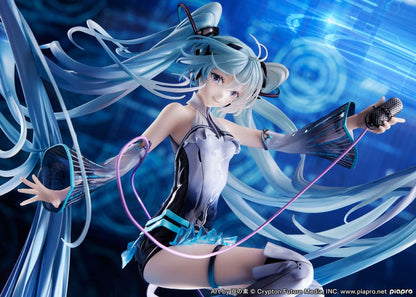 Hatsune Miku Pvc Statup 1/7 Techno-Magic ver. 25 cm