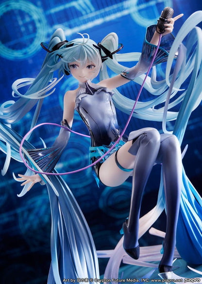 Hatsune Miku Pvc Statup 1/7 Techno-Magic ver. 25 cm