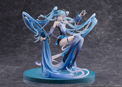Hatsune Miku Pvc Statup 1/7 Techno-Magic ver. 25 cm