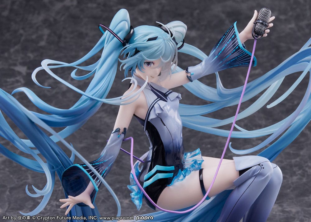 Hatsune Miku Pvc Statup 1/7 Techno-Magic ver. 25 cm