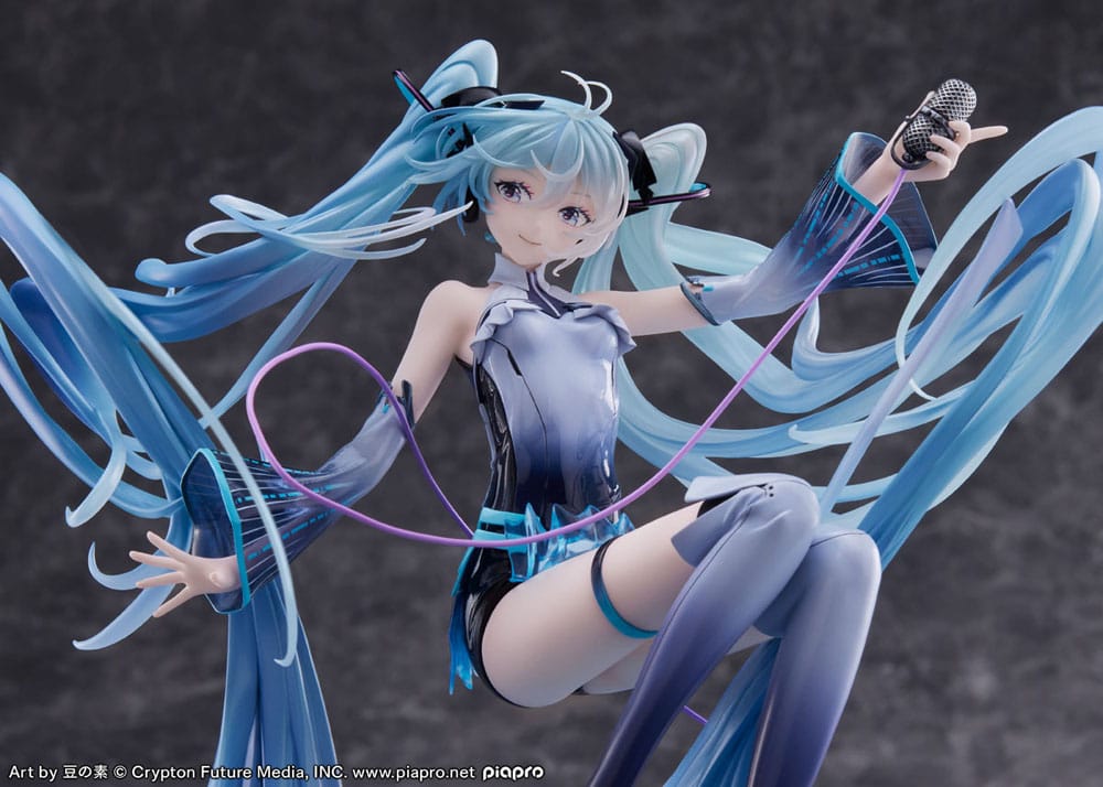 Hatsune Miku Pvc Statup 1/7 Techno-Magic ver. 25 cm