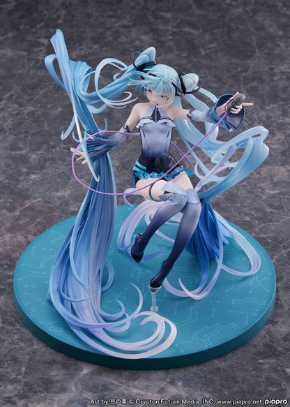 Hatsune Miku Pvc Statup 1/7 Techno-Magic ver. 25 cm
