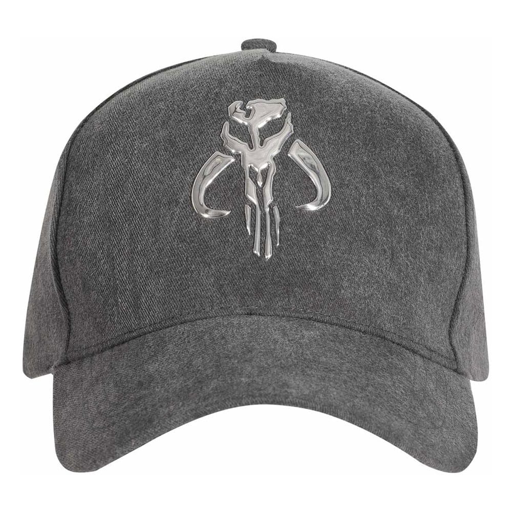 Star Wars The Mandalorian Curved Bill Cap Silver Crest