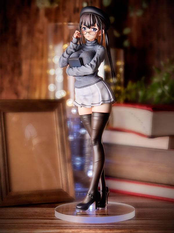 Bungaku Shoujo PVC Statue 1/6 Akituski Kurumi illustration Matarou 25 cm