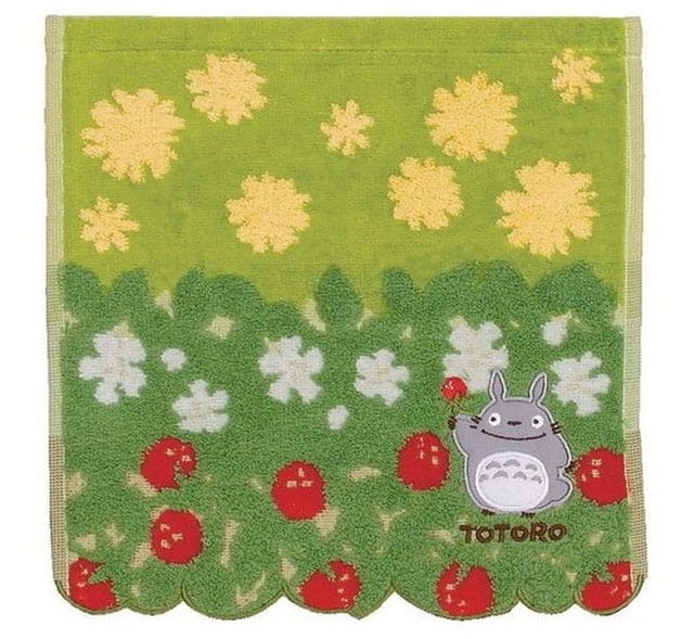 My Neighbor Totoro Mini Handdoek Bloemen & Aardbeien 25 x 25 cm