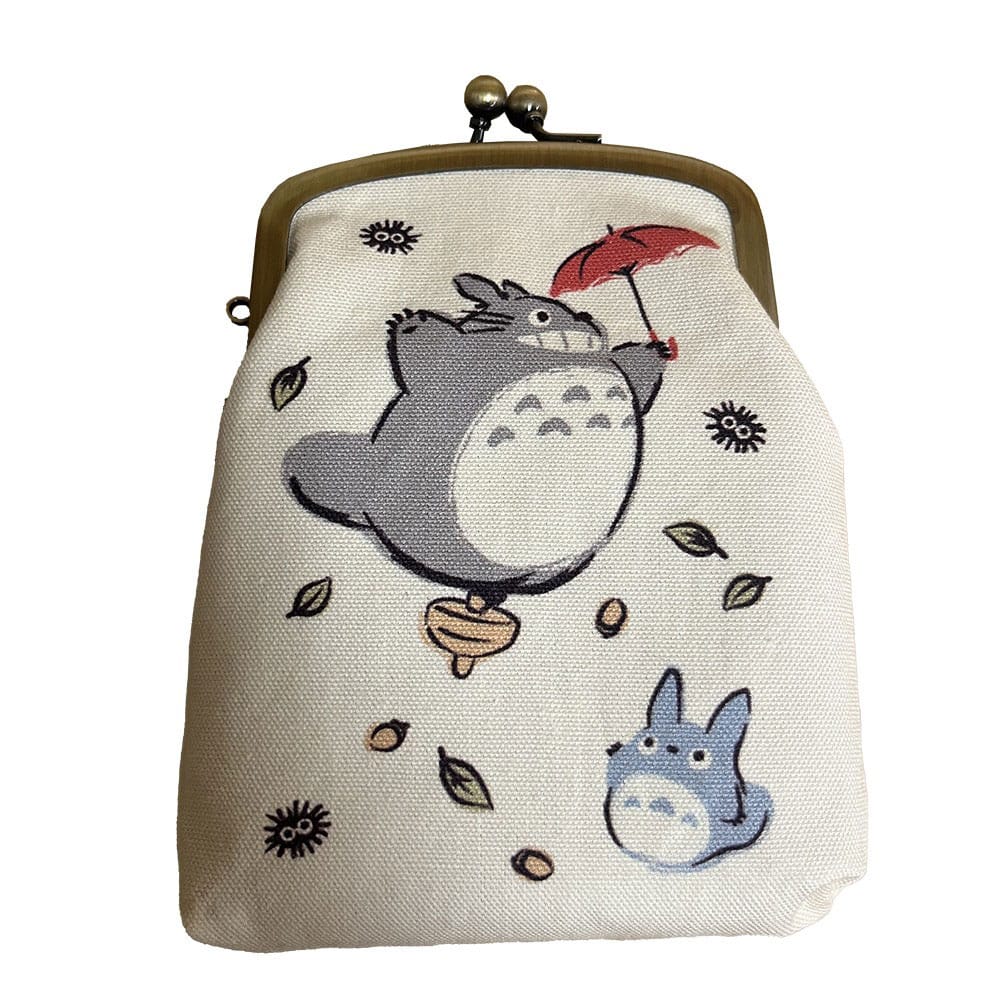 Mi vecino Totoro Coin Purse saliendo de Totoro