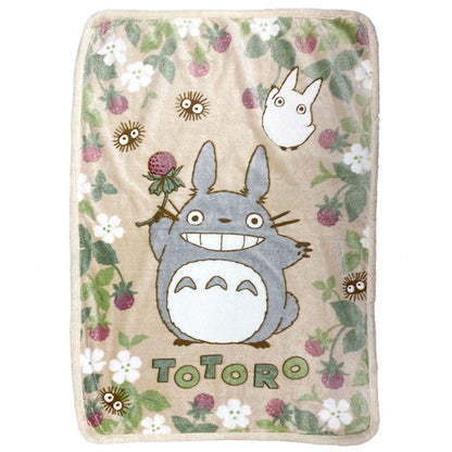 My Neighbor Totoro Fluffy blanket Totoro Raspberry 100 x 140 cm