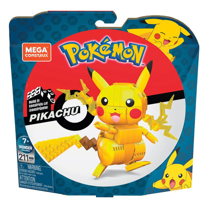 Pokémon Mega Construd Wonder Builders Set di costruzioni Pikachu 10 cm