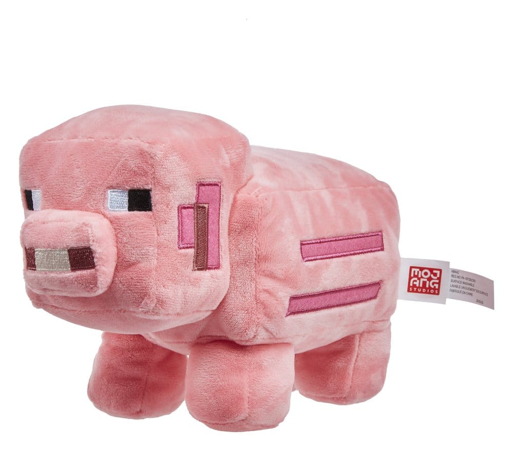 Minecraft Peluche Figurine Cochon 20 cm