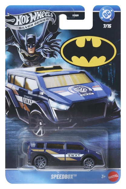 Batman Hot Wheels Silver Series Die-Cast Vehicles 1/64 979R Sortiment (24)