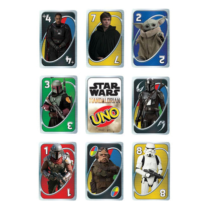 Star Wars: The Mandalorian UNO-kaartspel