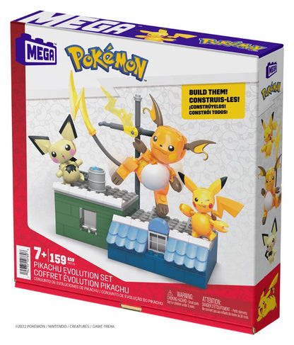 Pokémon Mega Construction Set Pikachu Evolution Set