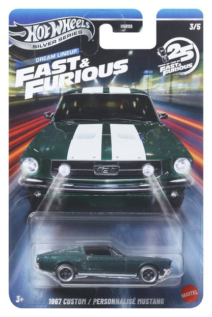 Fast & Furious Hot Wheels Silver Series Die-Cast Vehicles 1/64 979M Tokyo Drift Sortiment (24)
