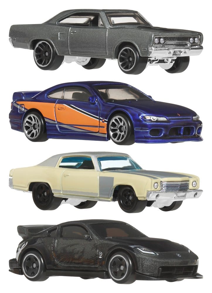 Fast & Furious Hot Wheels Silver Series Die-Cast Vehicles 1/64 979M Tokyo Drift Asortiman (24)