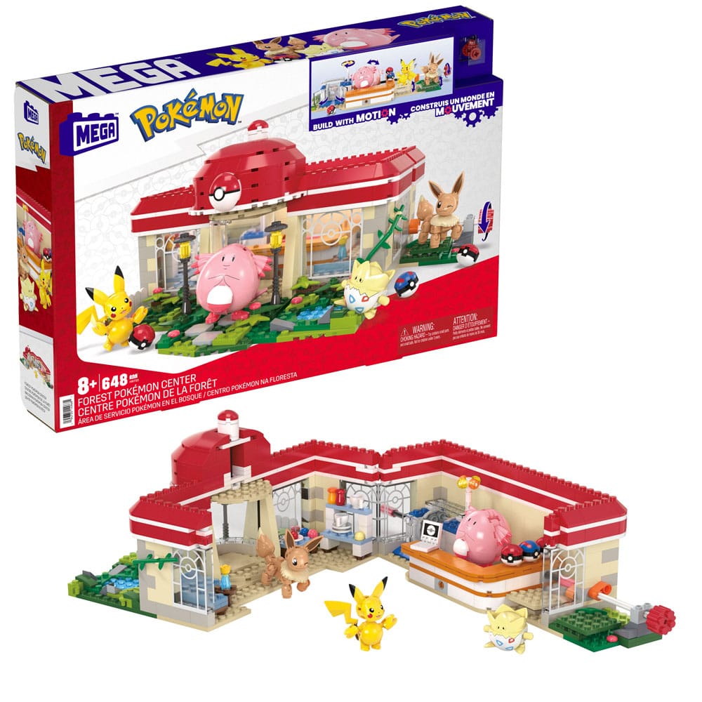 Pokémon Mega Construx Construction Set Forest Pokémon Center