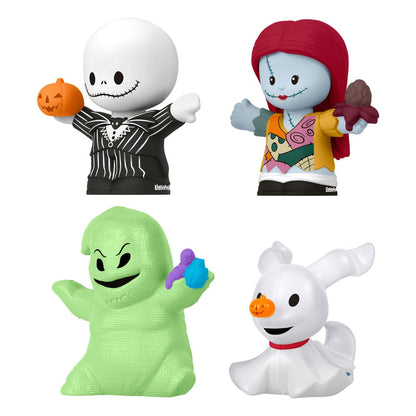 L'Étrange Noël de Monsieur Jack Fisher-Price Little People Collector Mini Figurines 4-Pack 7 cm