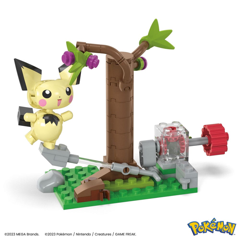 Pokémon Mega Construction Construction Set forage di Pichu Forest