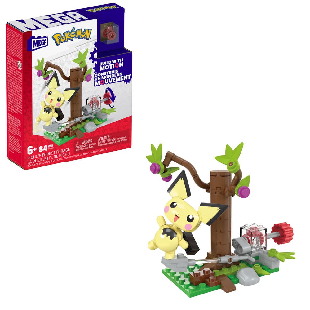 Pokémon Mega Construx Construction Set Pichu's Forest Forage