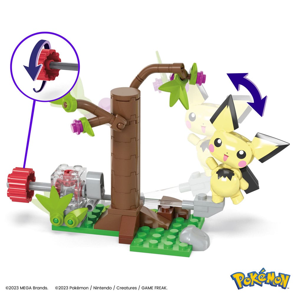 Pokémon Mega Construx Construction Set Pichu's Forest Forage