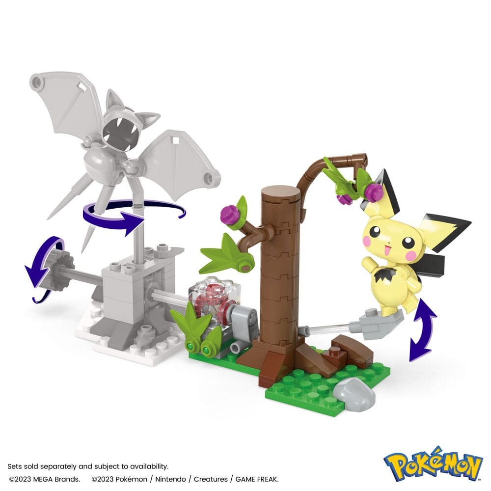 Pokémon Mega Construx Construction Set Pichu's Forest Forage