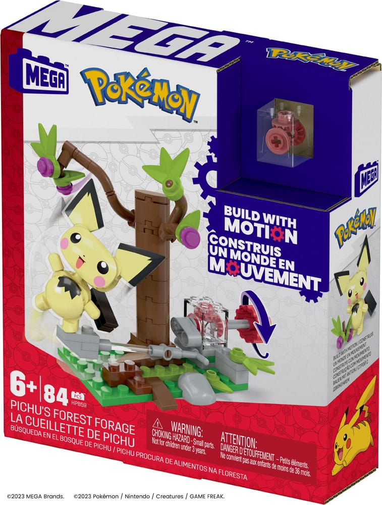 Pokémon Mega Construx Construction Set Pichu's Forest Forage